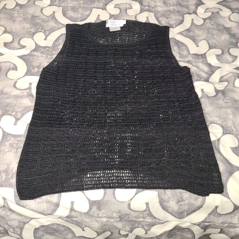 Vintage crochet tank